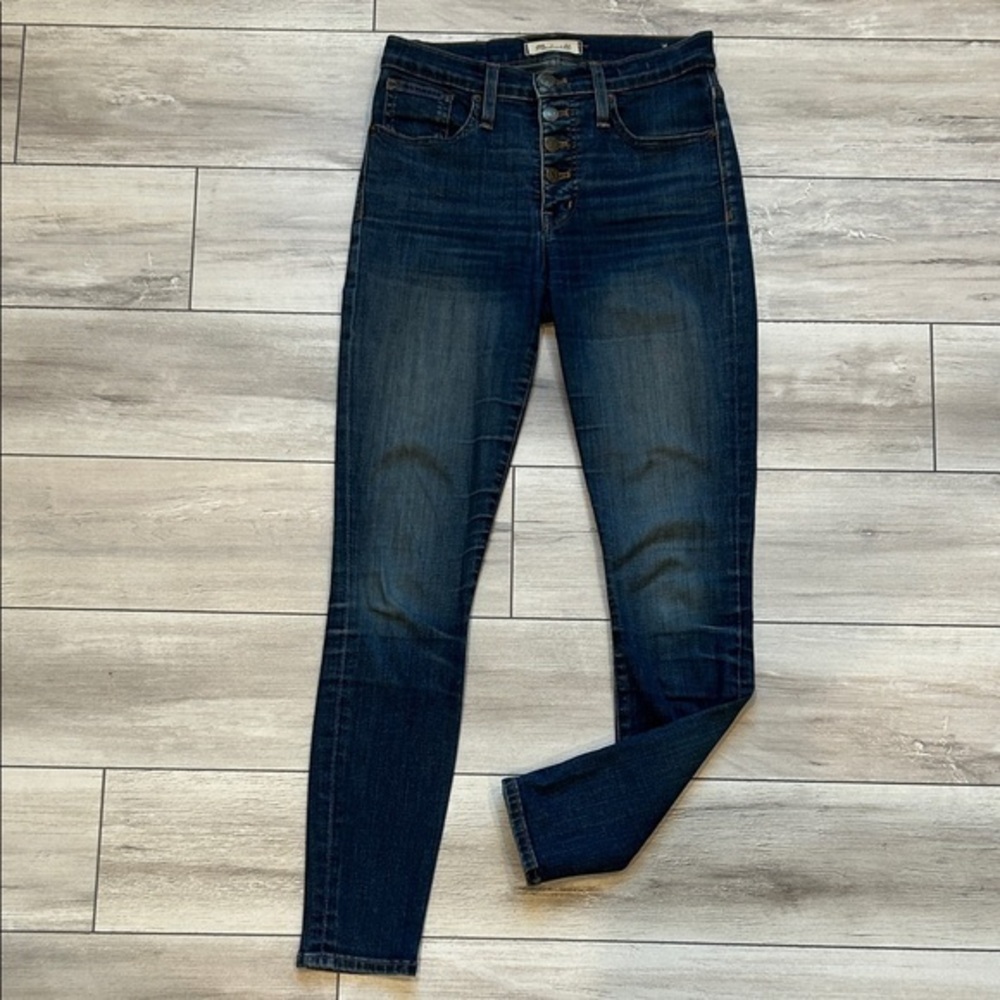Madewell 9" high rise skinny fit jeans size 26